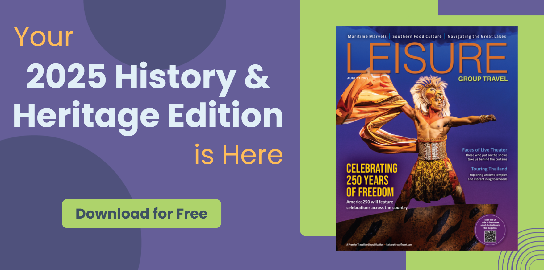 Leisure Group Travel’s 2025 History & Heritage Edition