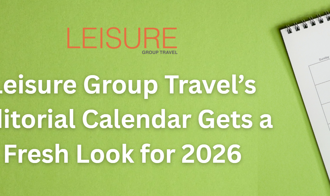 Leisure editorial calendar PR