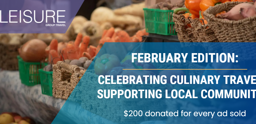 Leisure Group Travel Supports Communities Facing Food Insecurity with Special February Initiative