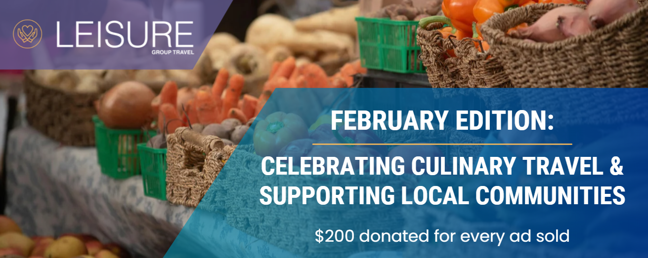 Leisure Group Travel Supports Communities Facing Food Insecurity with Special February Initiative