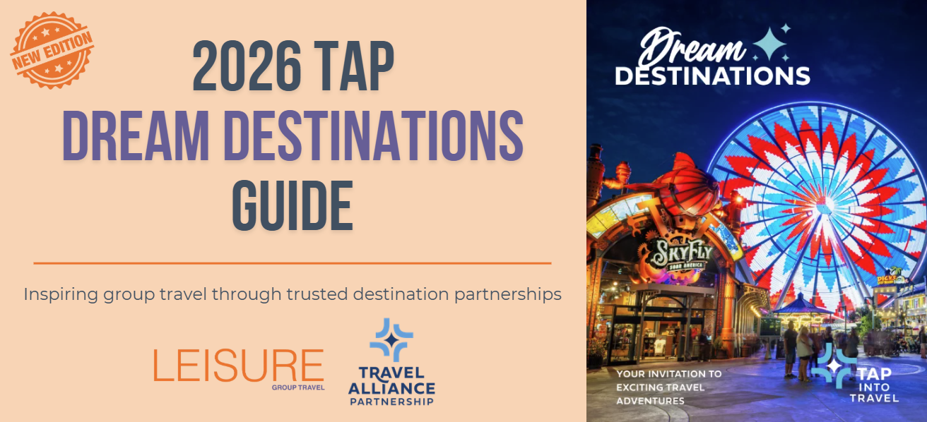 Introducing the 2026 TAP Dream Destinations Guide