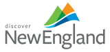 Discover New England logo Discover New England logo